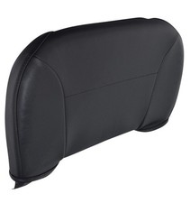 Black Vinyl Seat Back Cover