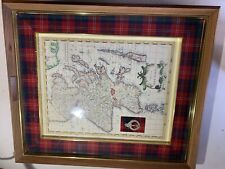 Scottish Clan ( CLAN CHISHOLM) TARTAN  Map