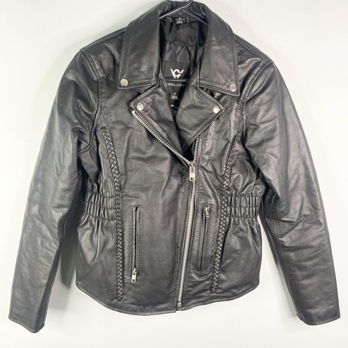 Viking cycle leather jacket - viking,