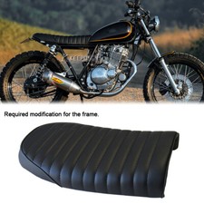 Flat Driver Seat Solo Seat Saddle For Suzuki GN GS 125 250 750 1000 Cafe Racer