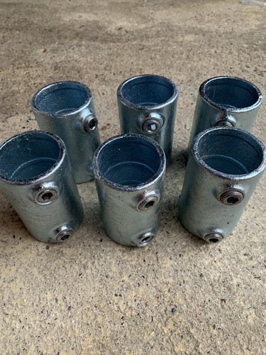 Galvanised key clamp - clamp, handrail