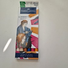 Faber-Castell Creative Studio Goldfaber Sketch Marker Pen Set - Manga (6pk)