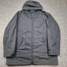 Barbour International Jacket Mens XXL Black Acoustics Waterproof Breathable Coat
