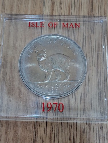 Isle man one crown 1970 - isle,