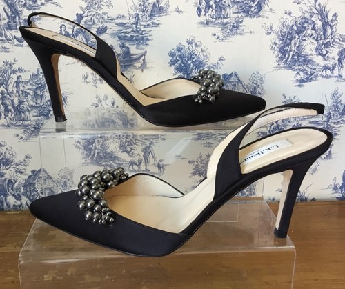 Bennett black satin - bennett,