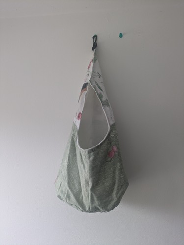 Homemade conical shaped pegbag - homemade,