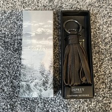 Osprey London By Graeme Ellisdon Leather Tassel Key Ring Brand New