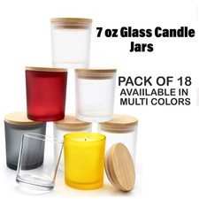 18 Pack 7oz Mixed Candle Jars