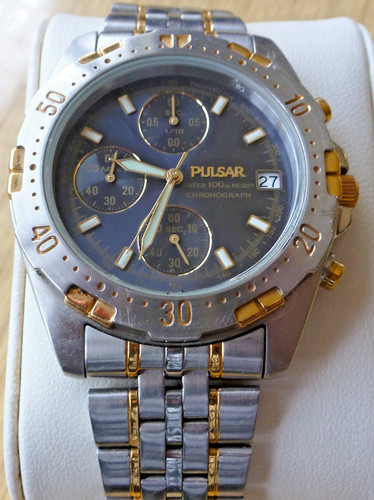 Pulsar chrono watch - pulsar, two