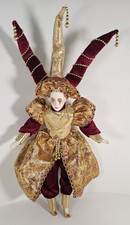 Vtg Rare Harlequin Venetian