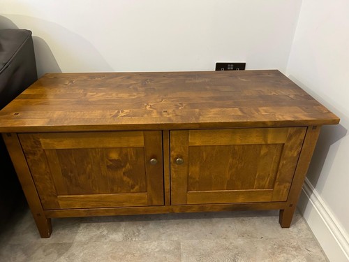 Next dark wood cabinet - wood,