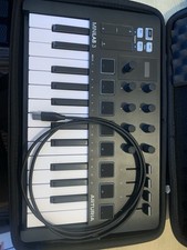 Arturia MiniLab 3 USB Midi Controller Keyboard Black BOXED + Power, Carry Case