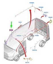 FORD TRANSIT MK4 Right Upper