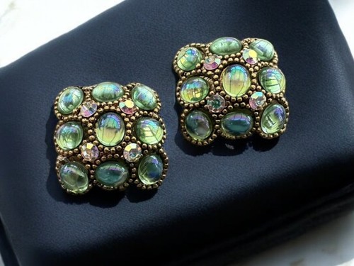 Claire deve sea green cabochon - deve,