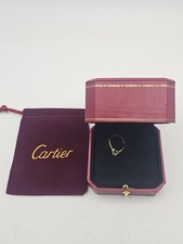 Vintage Cartier 18 Ct Gold Ladies Ring 3.26gr Diamond Size L/M With Box 