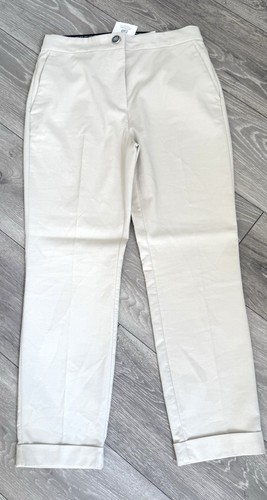 Zara beige trousers size large - zara,