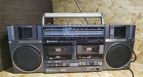 Rare vintage hitachi - hitachi, trk-w55e