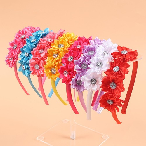 Flowers headbands girl hair - , girl's