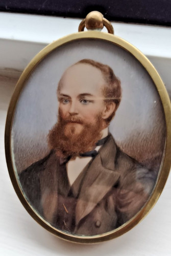Antique 19th miniature - antique,