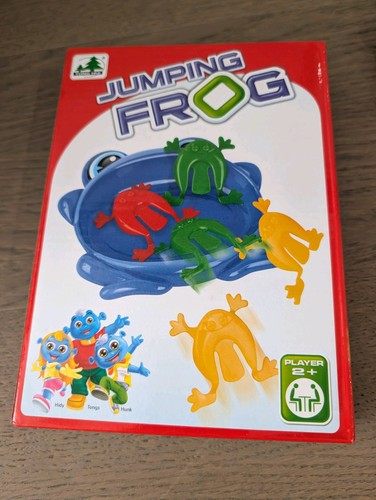Jumping frog game with - jumping,
