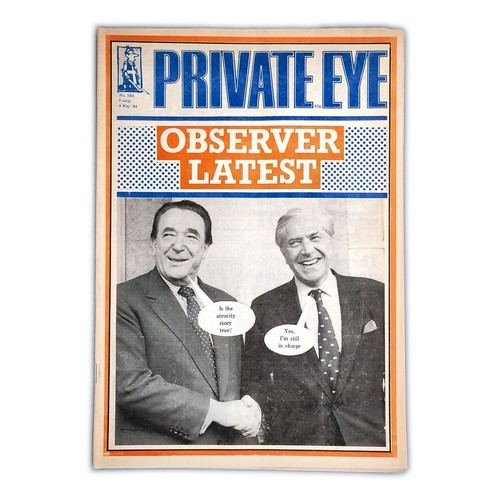 Private eye magazine 584 - magazine, no