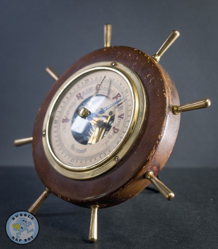 Vtg aneroid barometer - aneroid,