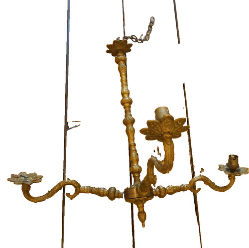 Vintage brass rococo - vintage,
