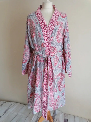 Anokhi cotton floral dressing - floral,