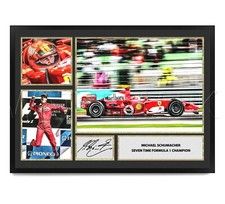 MICHAEL SCHUMACHER SIGNED