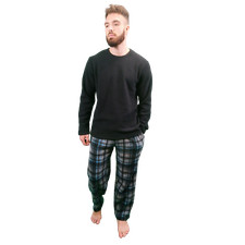 Mens Pyjama Warm Fleece