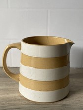 TG Green Cornishware milk jug