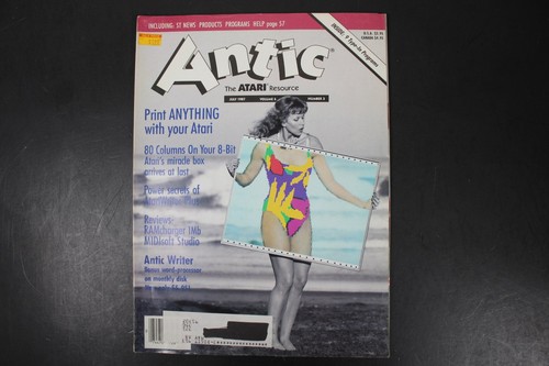 Antic magazine july - magazine, 1987