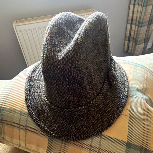 Harris tweed men grey - tweed,