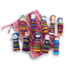 Set of 10 Guatemalan handmade