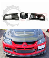 Mitsubishi Lancer Evolution EVO 8 VIII Carbon Fibre Front Bumper Air Ducts