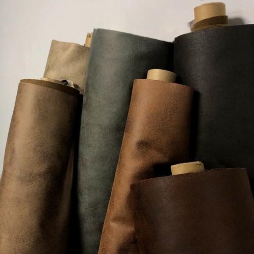 Suede faux leather upholstery - suede,