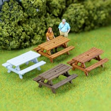 Model Railway Picnic Bench -
