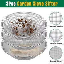 3Pack Soil Sifter for