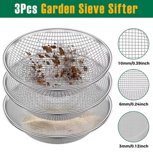 3pack soil sifter - soil, for