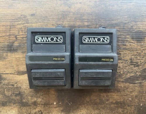 Simmons dual foot switch 1989 - simmons, foot-switch