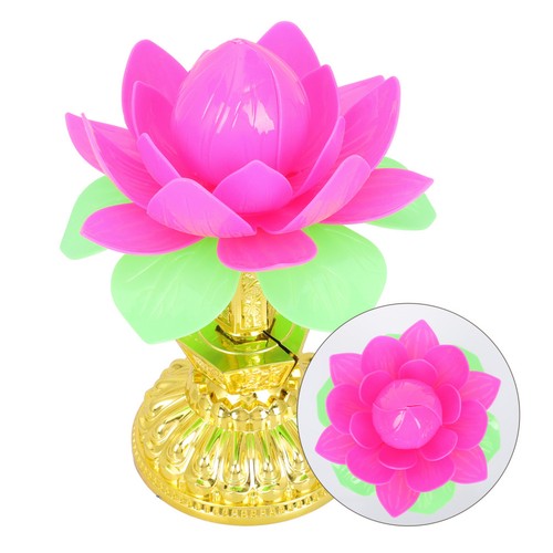 Led lotus light - led, buddhism