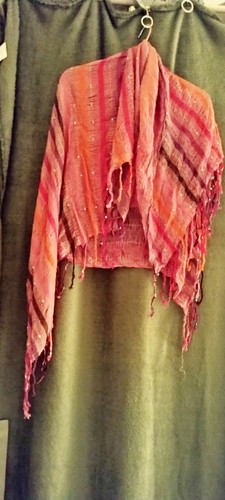 Vintage hippy tassled cotton