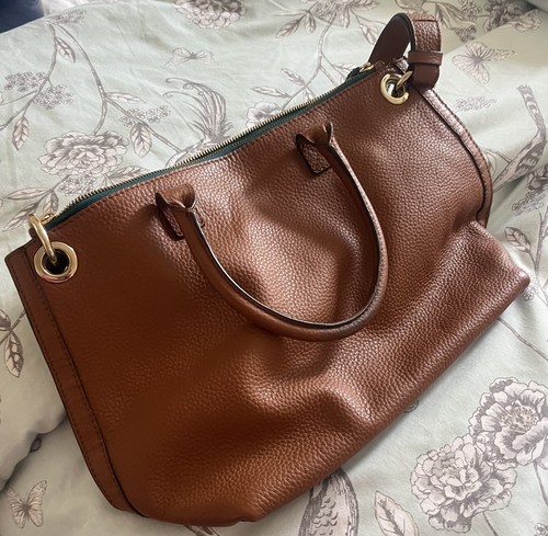 Boden brown leather handbag - boden,