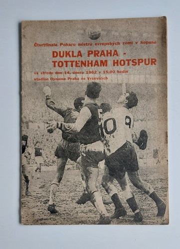 Football programme 1962 - football,