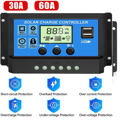 Mppt 60a solar panel - 30/60a,