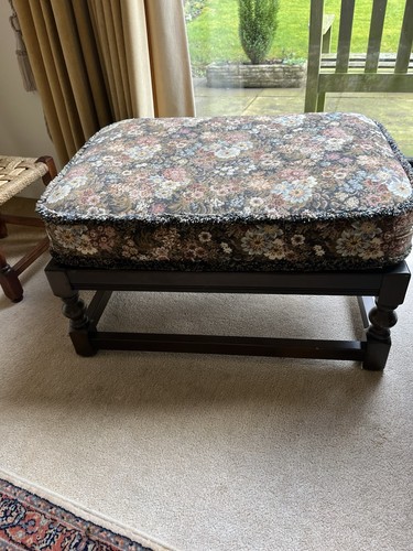 Vintage footstool ercol wood - vintage,