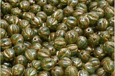 CZECH PRESSED GLASS ROUND