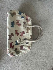 SMITH AND CANOVE HANDBAG WITH SCOTTY DOGS ON