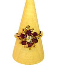 Ruby ring size 57 ruby with