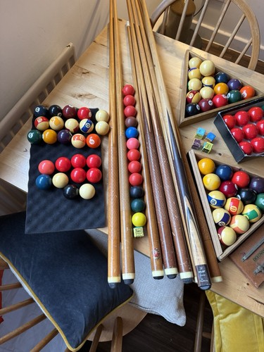 Snooker pool equipment bundle - pool,